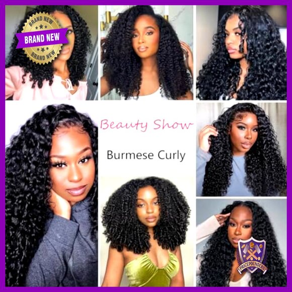 18-22 Inch 3C4A Water Wave Human Hair Extensions Double Weft